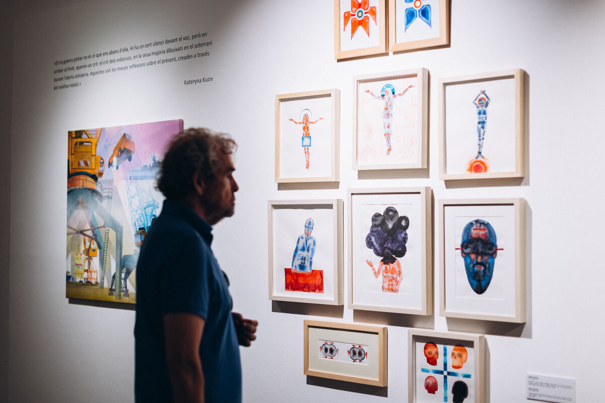 Експозиція виставки: Денис Метелін і Данило Мовчан Експозиція виставки: Денис Метелін і Данило Мовчан